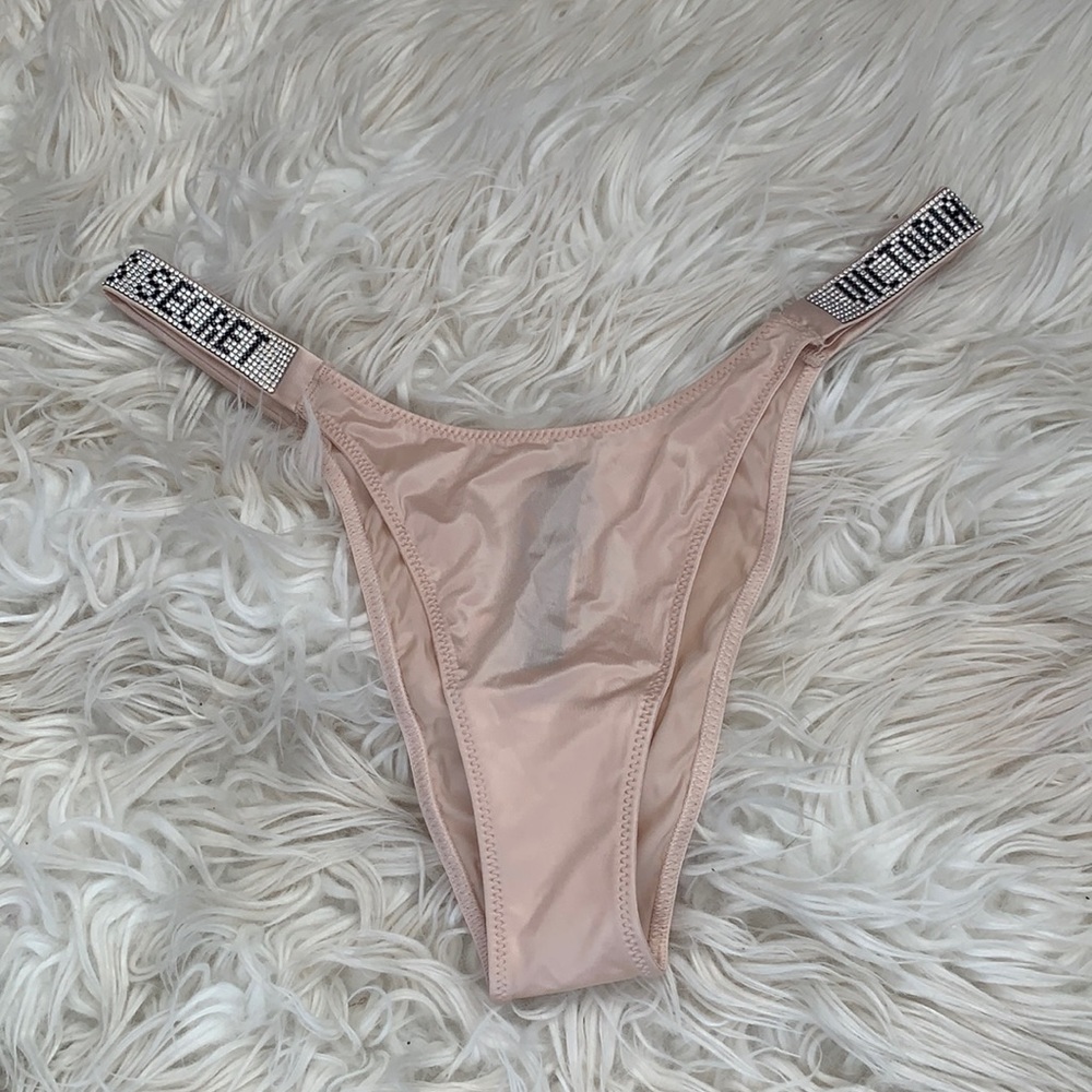 VICTORIA’S SECRET SHINE STRAP BRAZILIAN PANTY